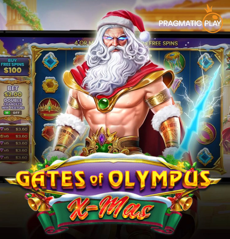 Игровой автомат Gates of Olympus Xmas 1000 от провайдера онлайн-игр для интернет-казино - студии Pragmatic Play Gates of Olympus Xmas 1000 - cлот для онлайн-казино от провайдера игровых автоматов Pragmatic Play